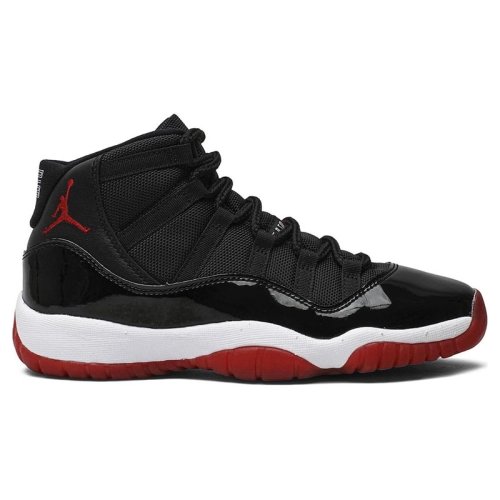 AIR JORDAN 11 RETRO GS BRED 2019 378038 061,AIR JORDAN 11,Air Jordan