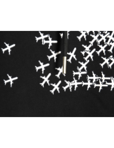 Louis Vuitton Hoodie,Hoodie,Clothing,Buy Cheap Discount Louis Vuitton airplane logo print hoodie