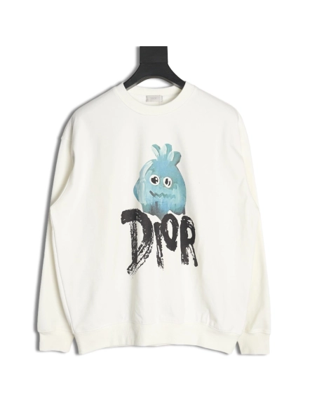 Dior in low price trust seller,in low price trust seller,Clothing,Buy Cheap Discount Dior printed crew neck in low price trust s