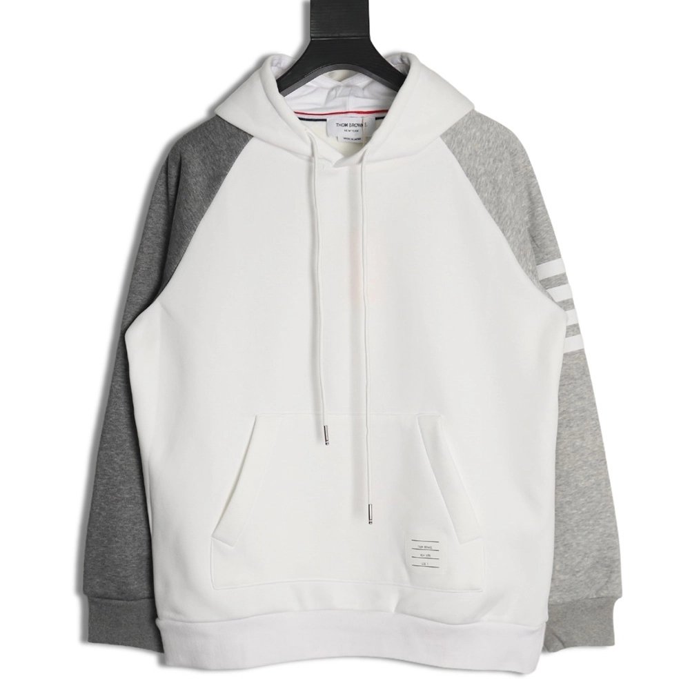 Thom Browne in low price trust seller,in low price trust seller,Clothing,Buy Cheap Discount Thom Browne patchwork fourbar fleece