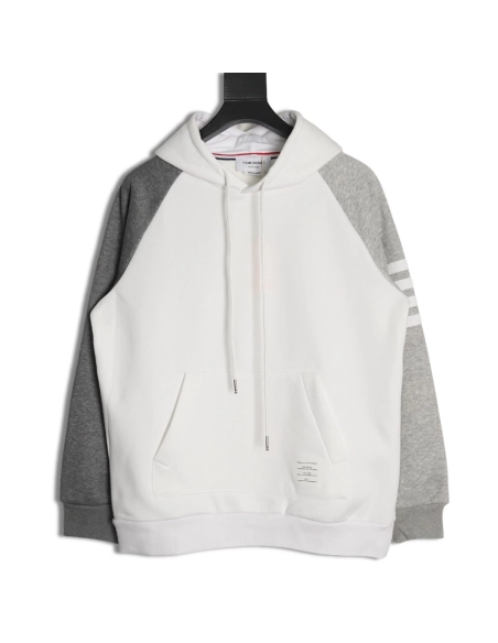 Thom Browne in low price trust seller,in low price trust seller,Clothing,Buy Cheap Discount Thom Browne patchwork fourbar fleece