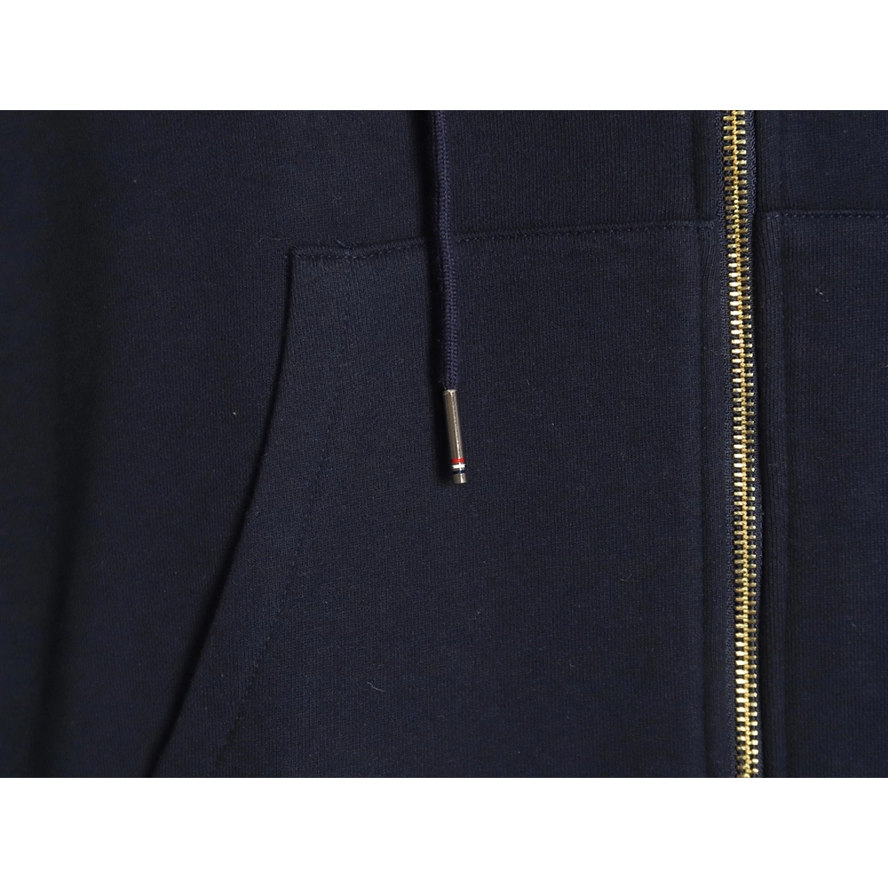 Thom Browne Jacket,Jacket,Clothing,Buy Cheap Discount Thom Browne fourbar yarndyed zipup jacket