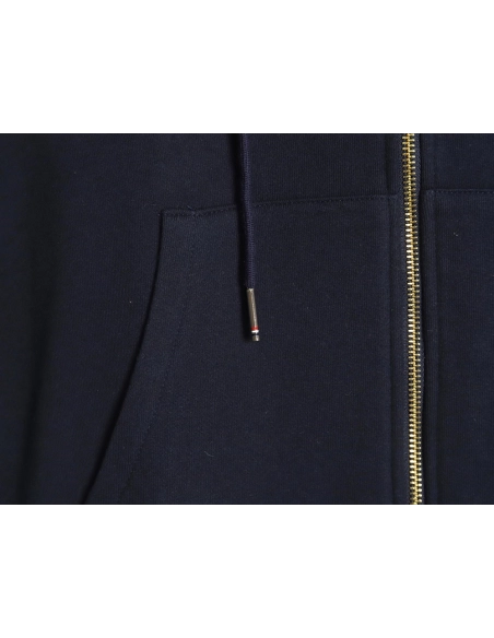 Thom Browne Jacket,Jacket,Clothing,Buy Cheap Discount Thom Browne fourbar yarndyed zipup jacket