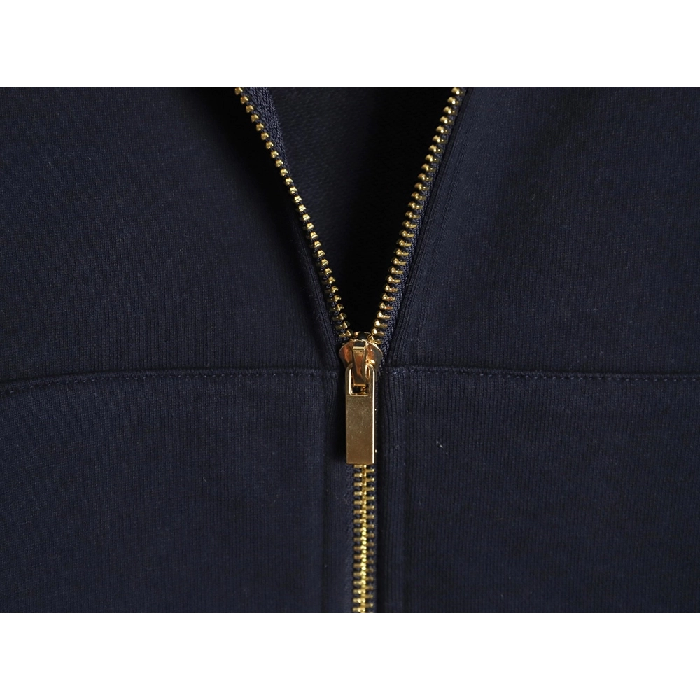 Thom Browne Jacket,Jacket,Clothing,Buy Cheap Discount Thom Browne fourbar yarndyed zipup jacket