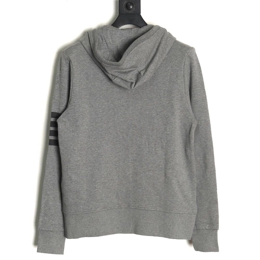 Thom Browne Jacket,Jacket,Clothing,Buy Cheap Discount Thom Browne fourbar yarndyed zipup jacket