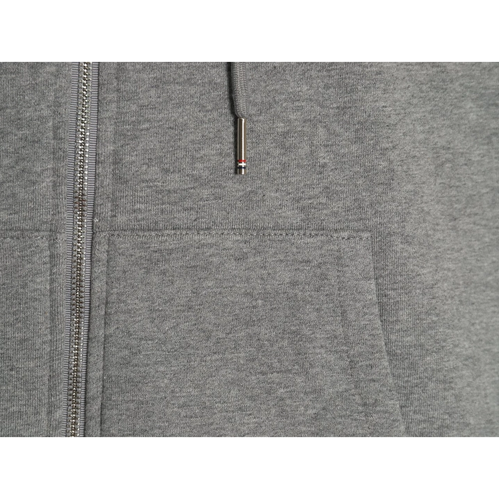 Thom Browne Jacket,Jacket,Clothing,Buy Cheap Discount Thom Browne fourbar yarndyed zipup jacket