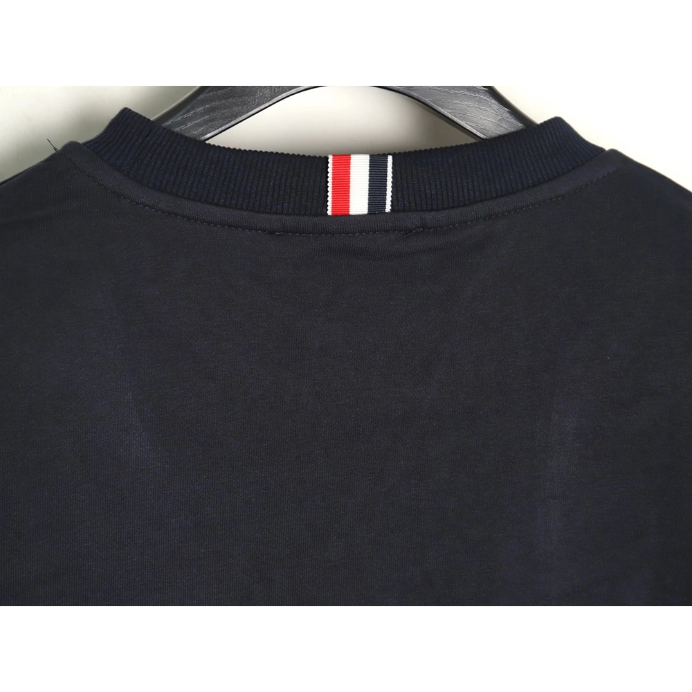 Thom Browne T Shirt,Tshirt,Clothing,Buy Cheap Discount Thom Browne Yarndyed chest pocket longsleeved Tshirt