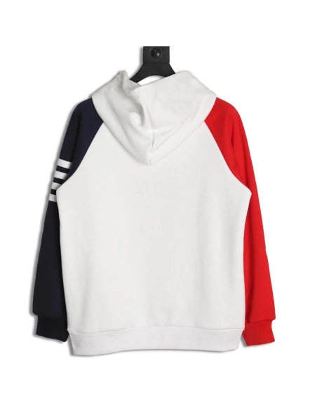 Thom Browne in low price trust seller,in low price trust seller,Clothing,Buy Cheap Discount Thom Browne patchwork fourbar fleece