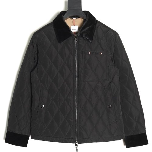 Burberry Jacket,Jacket,Clothing,Buy Cheap Discount Burberry corduroy neckline thin cotton lapel jacket