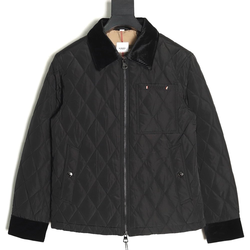 Burberry Jacket,Jacket,Clothing,Buy Cheap Discount Burberry corduroy neckline thin cotton lapel jacket
