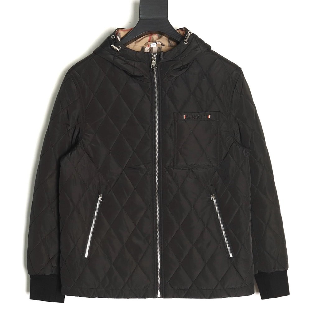 Burberry Jacket,Jacket,Clothing,Buy Cheap Discount Burberry doublezip thin cotton hooded jacket