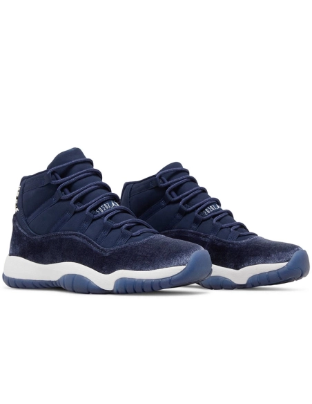 AIR JORDAN 11 RETRO NAVY VELVET AR0715 441,AIR JORDAN 11,Air Jordan