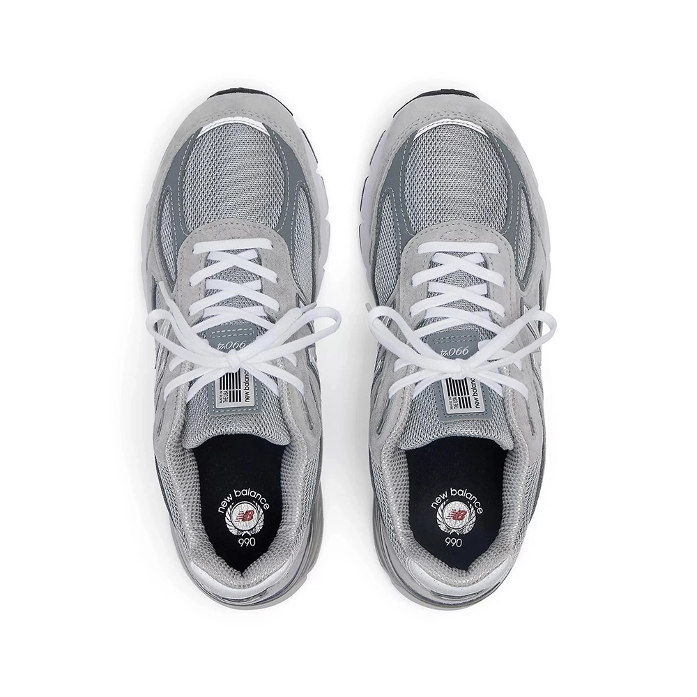 New Balance 990v4 Made in USA Grey Silver,NEW BALANCE 990,New Balance Shoes