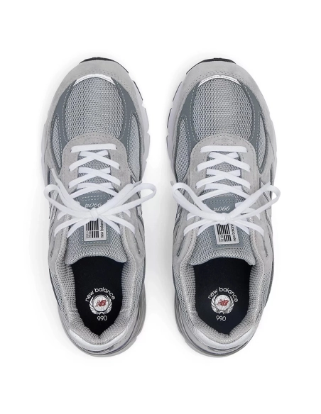 New Balance 990v4 Made in USA Grey Silver,NEW BALANCE 990,New Balance Shoes