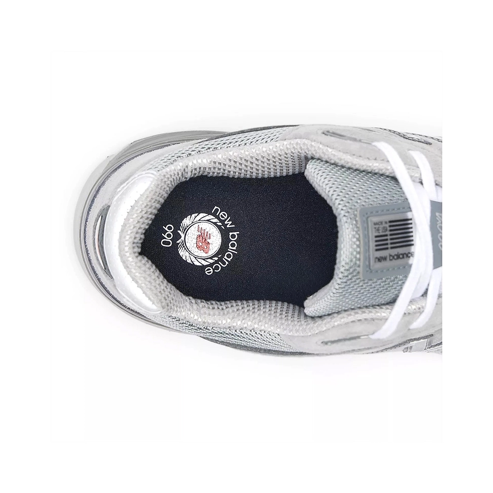 New Balance 990v4 Made in USA Grey Silver,NEW BALANCE 990,New Balance Shoes