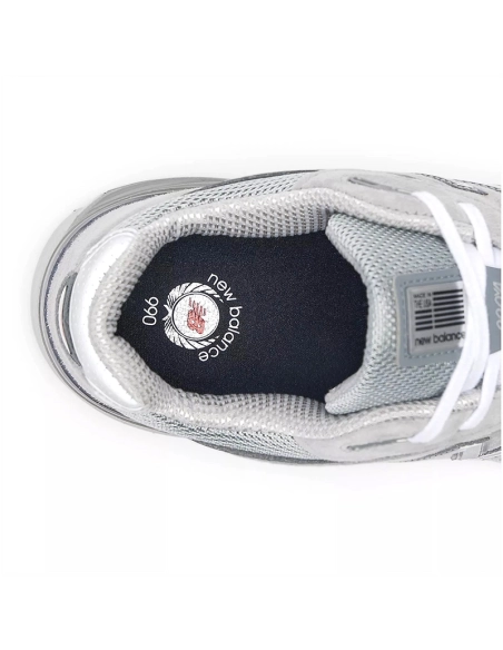 New Balance 990v4 Made in USA Grey Silver,NEW BALANCE 990,New Balance Shoes