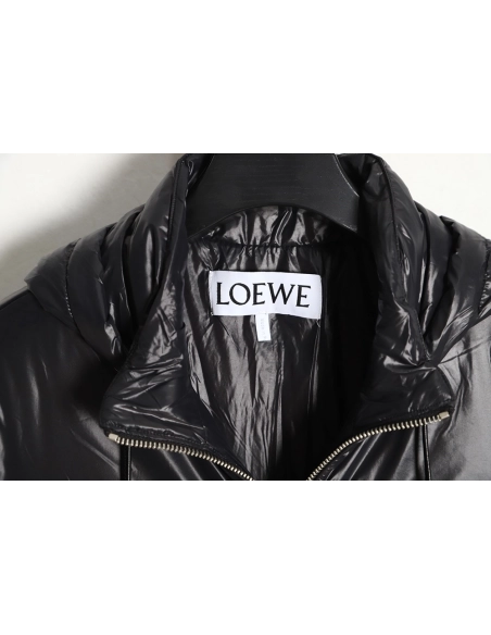 Loewe Nylon Parka Hooded Jacket,Loewe Jacket,Jacket,APPAREL Clothing