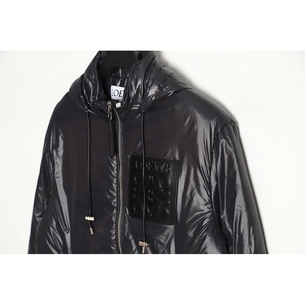 Loewe Nylon Parka Hooded Jacket,Loewe Jacket,Jacket,APPAREL Clothing