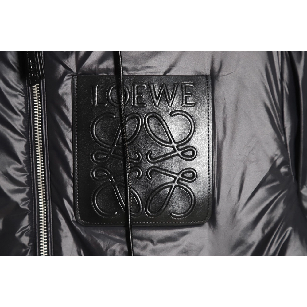 Loewe Nylon Parka Hooded Jacket,Loewe Jacket,Jacket,APPAREL Clothing