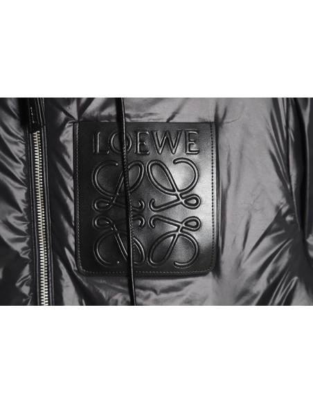 Loewe Nylon Parka Hooded Jacket,Loewe Jacket,Jacket,APPAREL Clothing