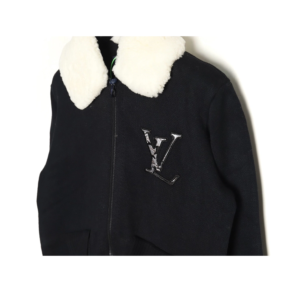 Louis Vuitton lambskin collar jacket,Louis Vuitton Jacket,Jacket,APPAREL Clothing