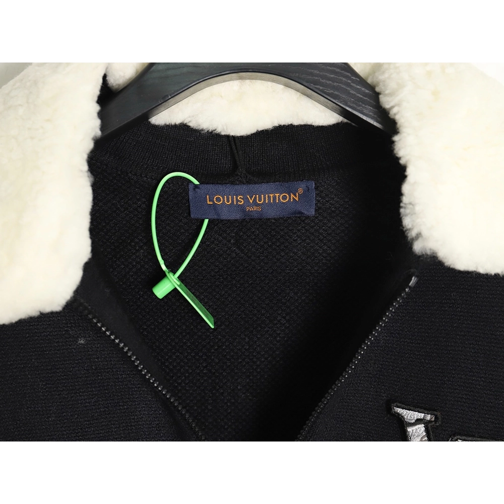 Louis Vuitton lambskin collar jacket,Louis Vuitton Jacket,Jacket,APPAREL Clothing