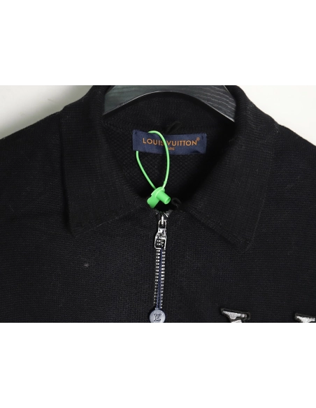 Louis Vuitton lambskin collar jacket,Louis Vuitton Jacket,Jacket,APPAREL Clothing