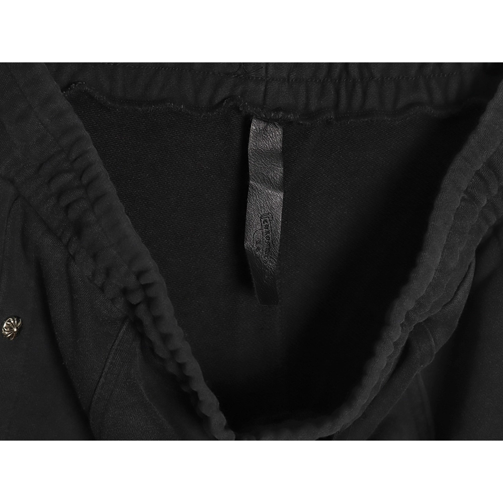 Chrome Hearts washed smoke gray paneled buttondown pants,Chrome Hearts Pants,CASUAL PANTS,APPAREL Clothing