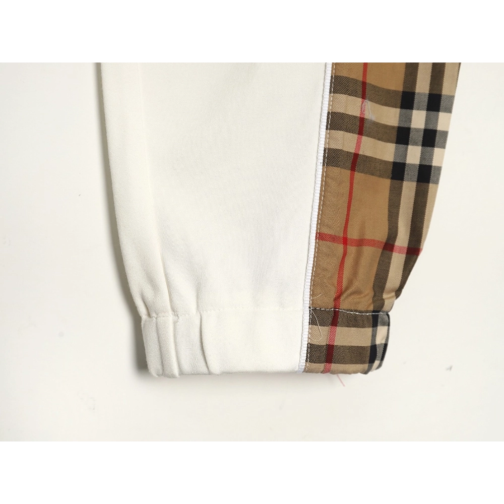 Burberry side logo check trousers,Burberry Trousers,CASUAL PANTS,APPAREL Clothing