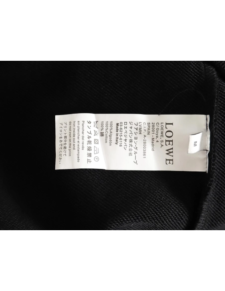 Loewe Badge Embroidered Crew Neck Sweatshirt,Loewe Sweatshirt,Sweatshirt,APPAREL Clothing