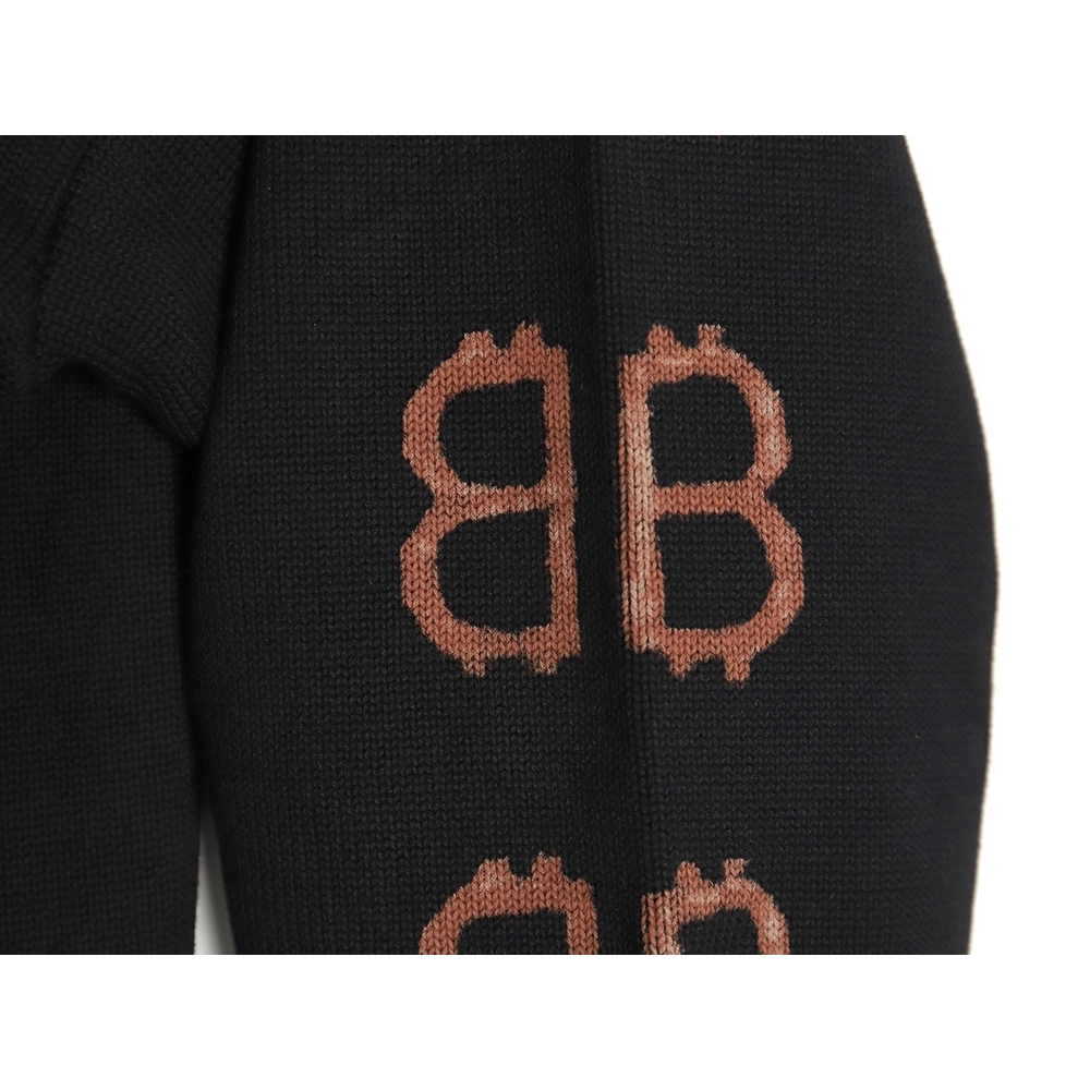 Balenciaga Double B Bitcoin Sweater,Balenciaga Sweatshirt,Sweatshirt,APPAREL Clothing