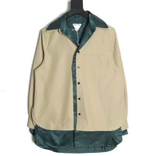 Bottega Veneta Fake TwoPiece Shirt,Bottega Veneta Shirt,Shirt,APPAREL Clothing