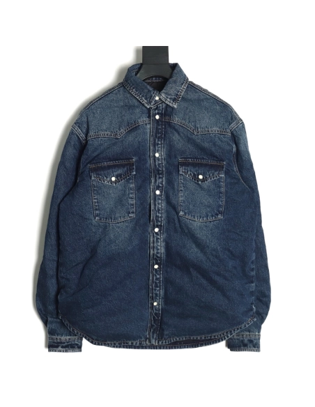 Prada triangle logo denim cotton jacket,Prada Jacket,Jacket,Buy cheap clothing haul France