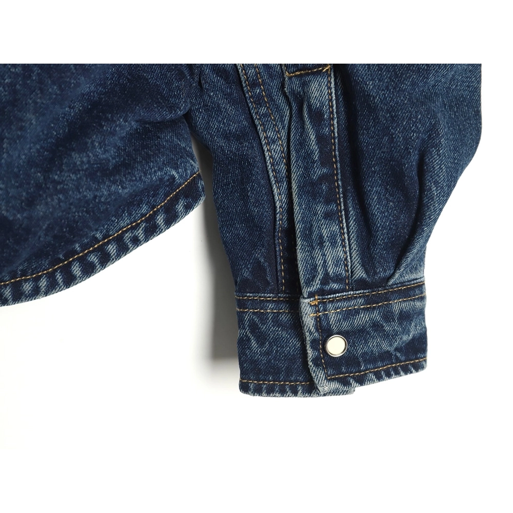 Prada triangle logo denim cotton jacket,Prada Jacket,Jacket,Buy cheap clothing haul France