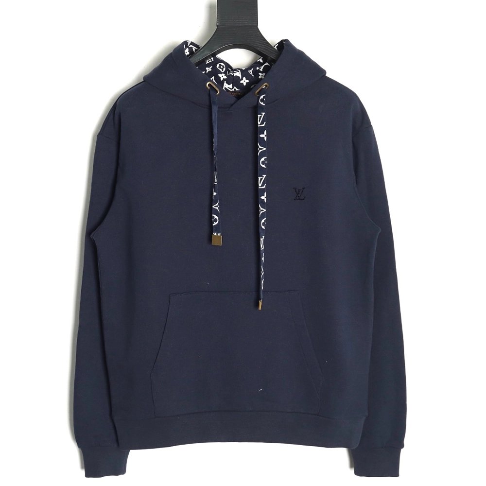 Louis Vuitton small logo hat print drawstring hoodie,Louis Vuitton Hoodie,Hoodie,Buy cheap clothing haul France