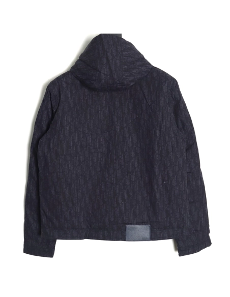 Dior all over print distressed jacquard LOGO hooded down jacket,Dior Jacket,Jacket,Buy cheap clothing haul France