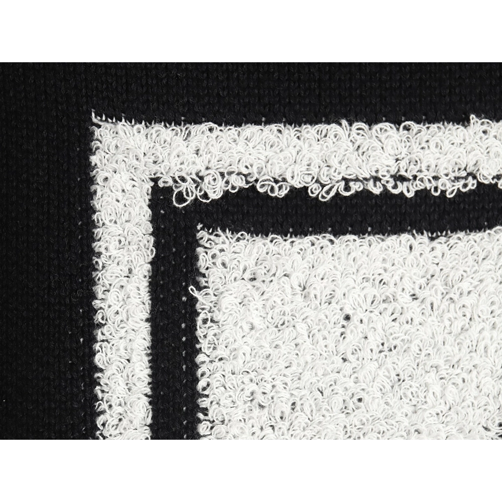 We11 Done Square LOGO Half Zip Turtleneck Sweater,We11done Sweatshirt,Sweatshirt,Buy cheap clothing haul France
