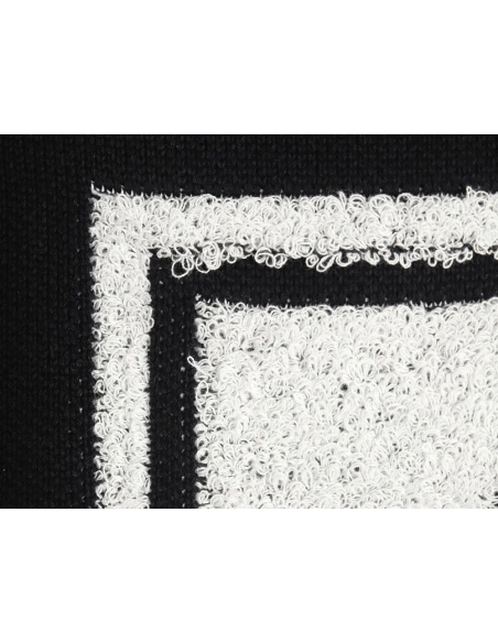 We11 Done Square LOGO Half Zip Turtleneck Sweater,We11done Sweatshirt,Sweatshirt,Buy cheap clothing haul France