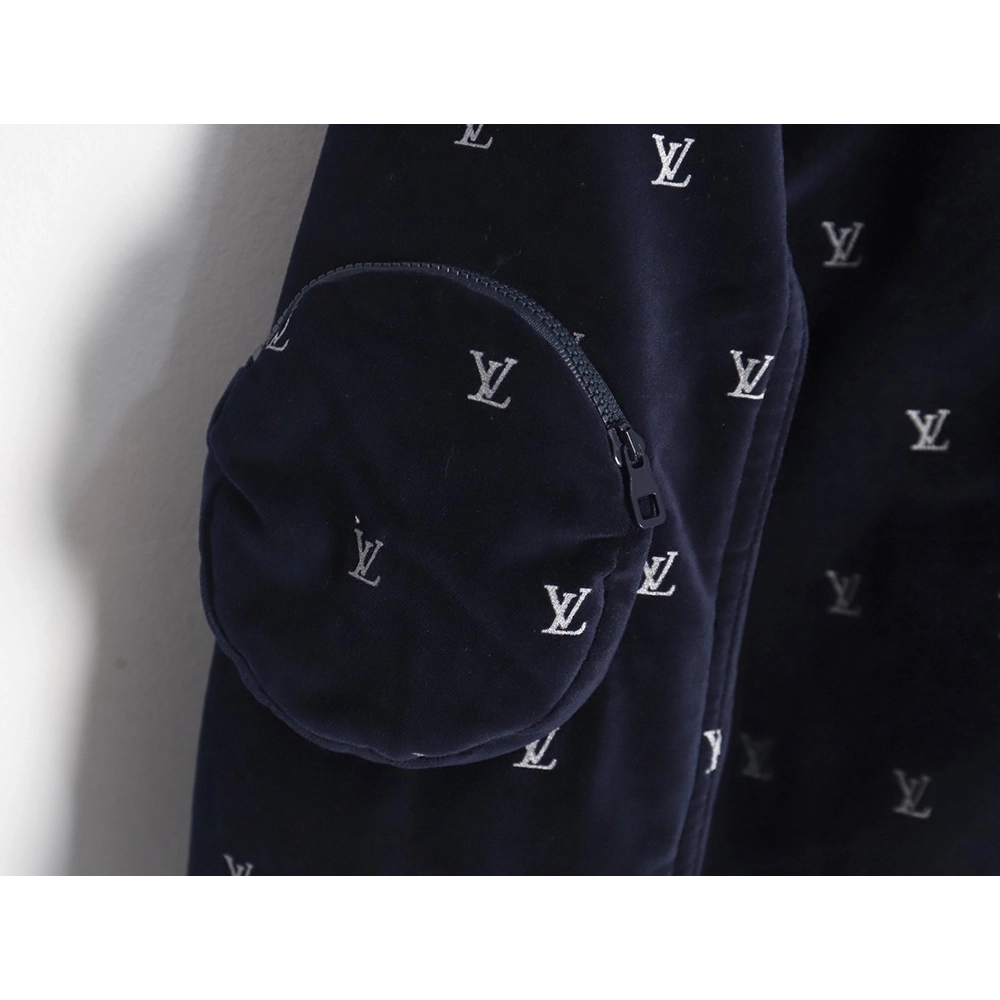 Louis Vuitton all over print velvet cotton jacket,Louis Vuitton Jacket,Jacket,Buy cheap clothing haul France