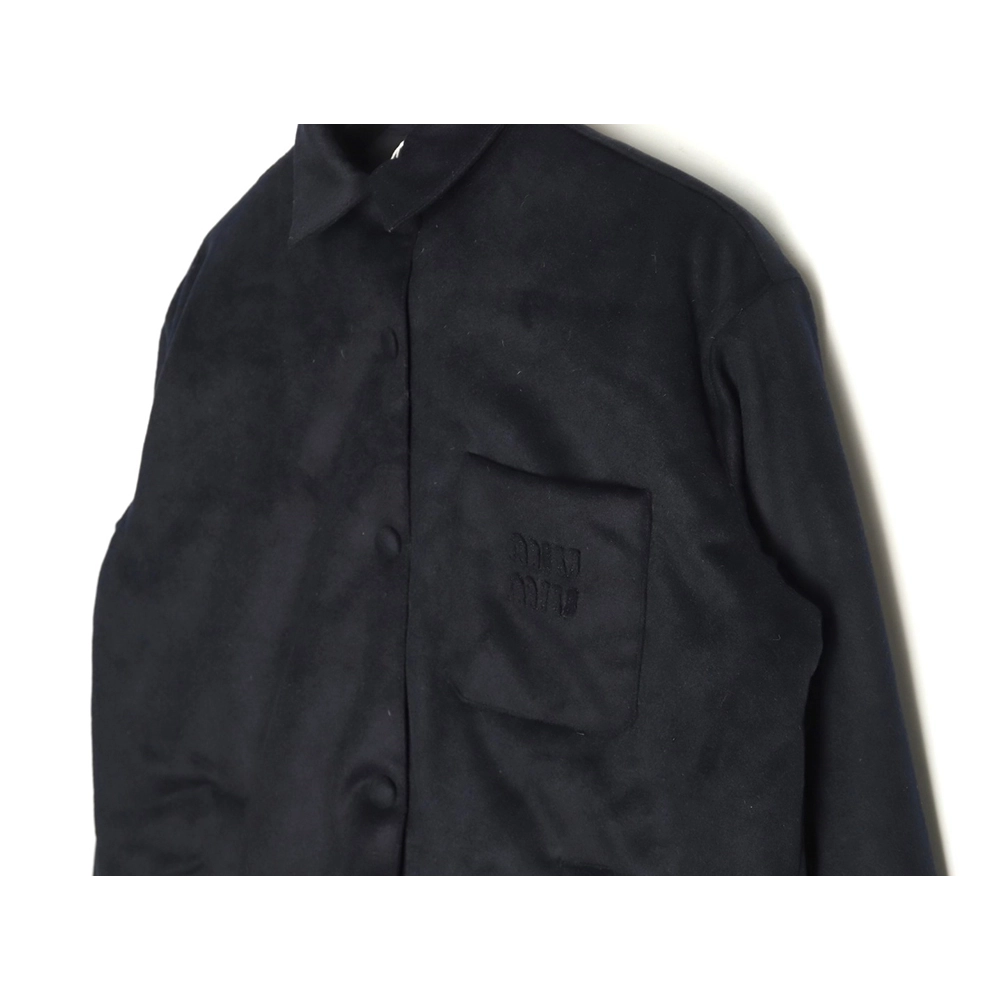 Miu Miu velvet pocket cashmere down jacket,Miu Miu Jacket,Jacket,Buy cheap clothing haul France