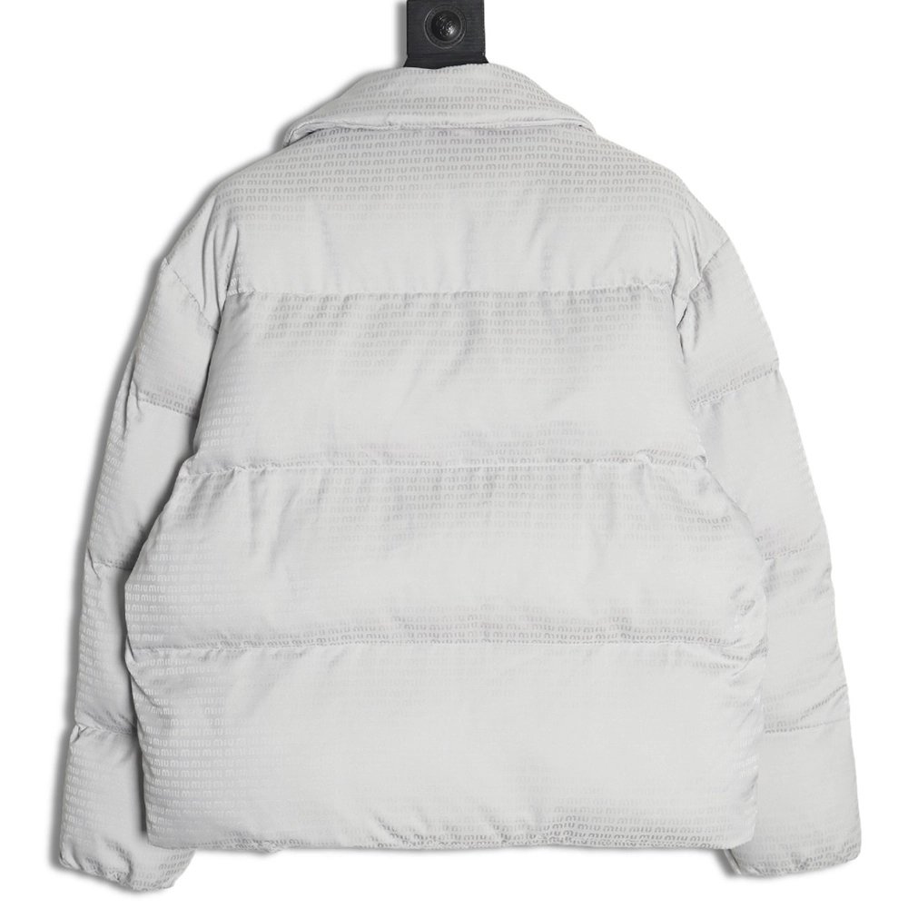 Miu Miu jacquard all over print lapel down jacket,Miu Miu Jacket,Jacket,Buy cheap clothing haul France