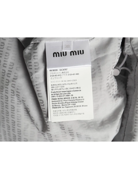 Miu Miu jacquard all over print lapel down jacket,Miu Miu Jacket,Jacket,Buy cheap clothing haul France