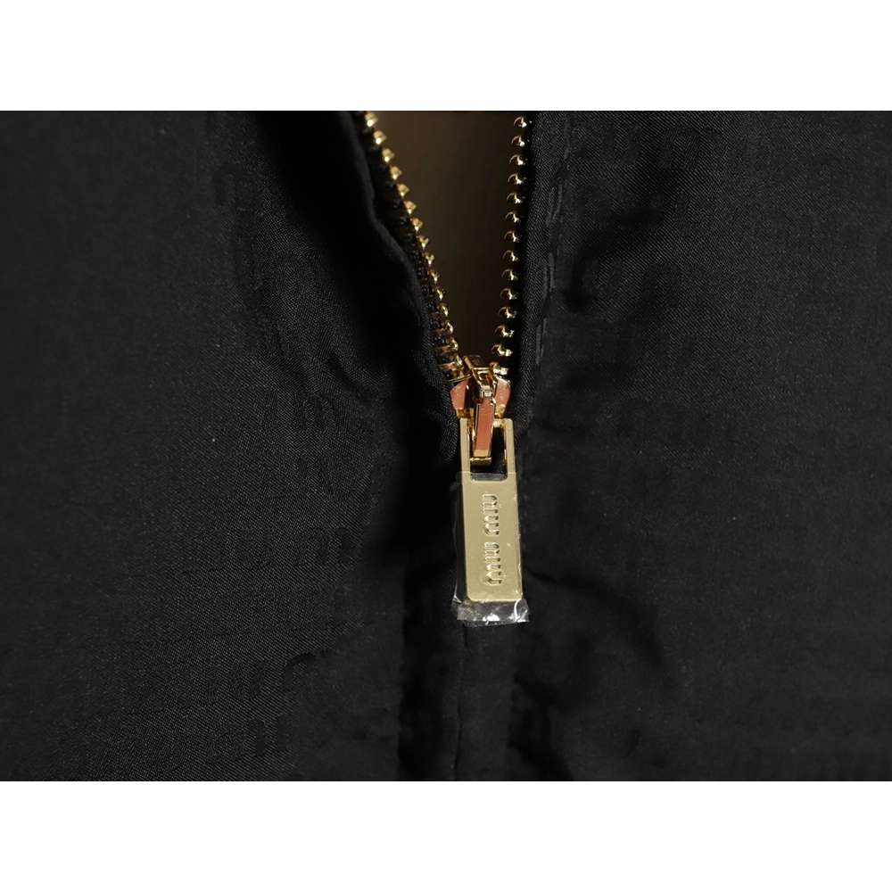 Miu Miu jacquard all over print lapel down jacket,Miu Miu Jacket,Jacket,Buy cheap clothing haul France