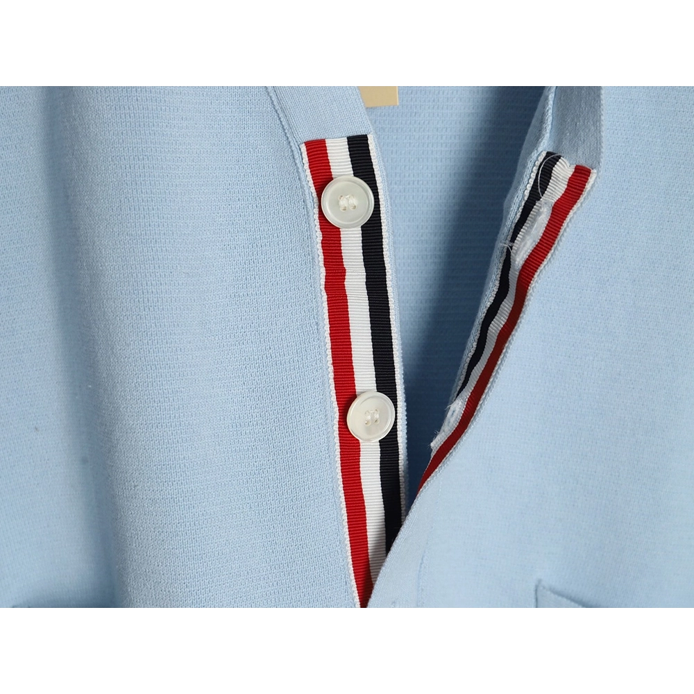 Thom Browne Double Sleeves Web Armband Cardigan Sweater,Thom Browne,TB-01241215