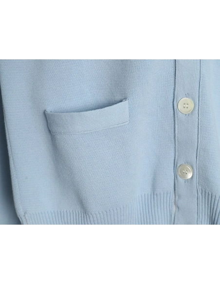 Thom Browne Double Sleeves Web Armband Cardigan Sweater,Thom Browne,TB-01241215