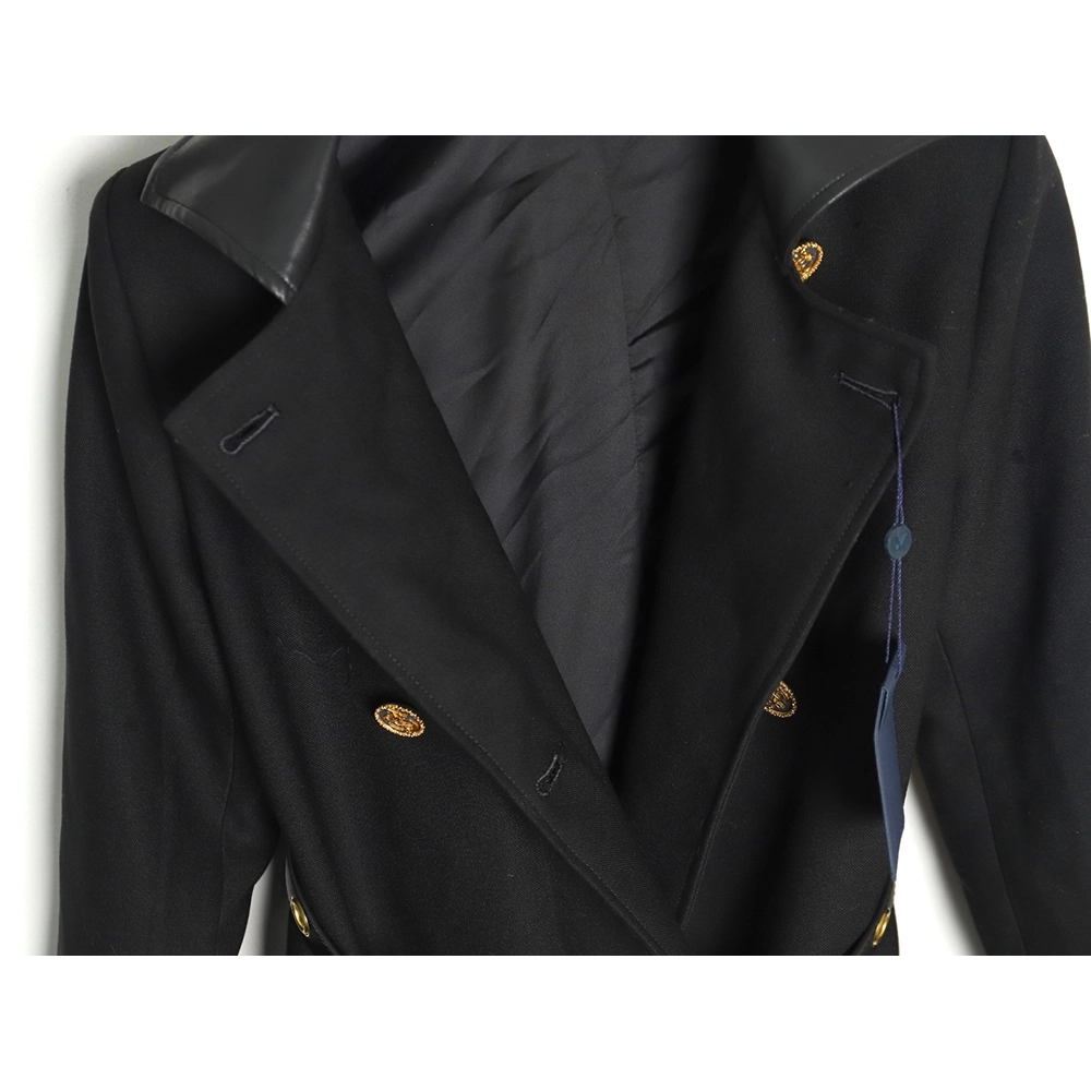 Louis Vuitton wool belt long trench coat,Louis Vuitton,LV-18241215
