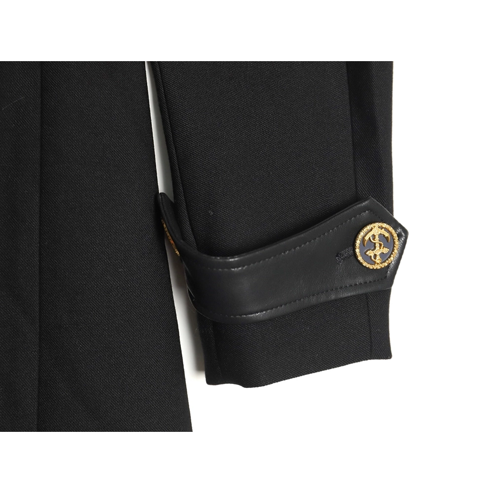 Louis Vuitton wool belt long trench coat,Louis Vuitton,LV-18241215