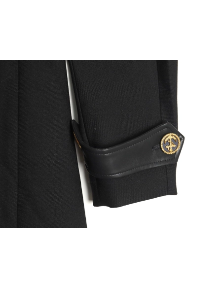 Louis Vuitton wool belt long trench coat,Louis Vuitton,LV-18241215