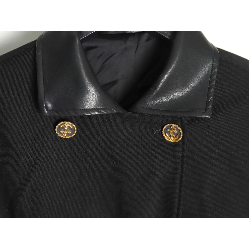 Louis Vuitton wool belt long trench coat,Louis Vuitton,LV-18241215