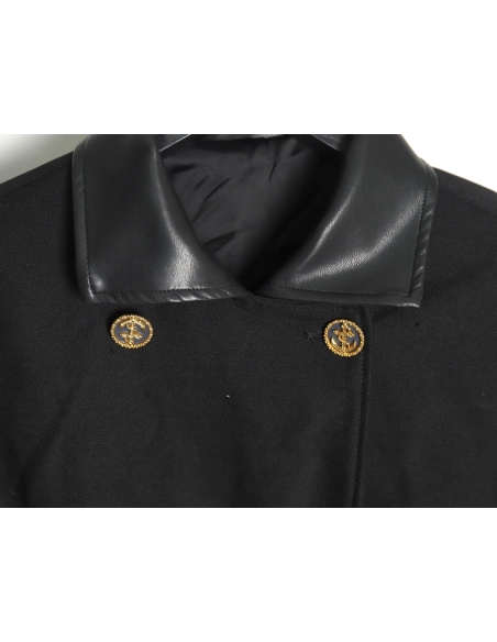 Louis Vuitton wool belt long trench coat,Louis Vuitton,LV-18241215